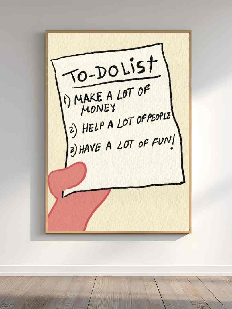 To Do Art Print