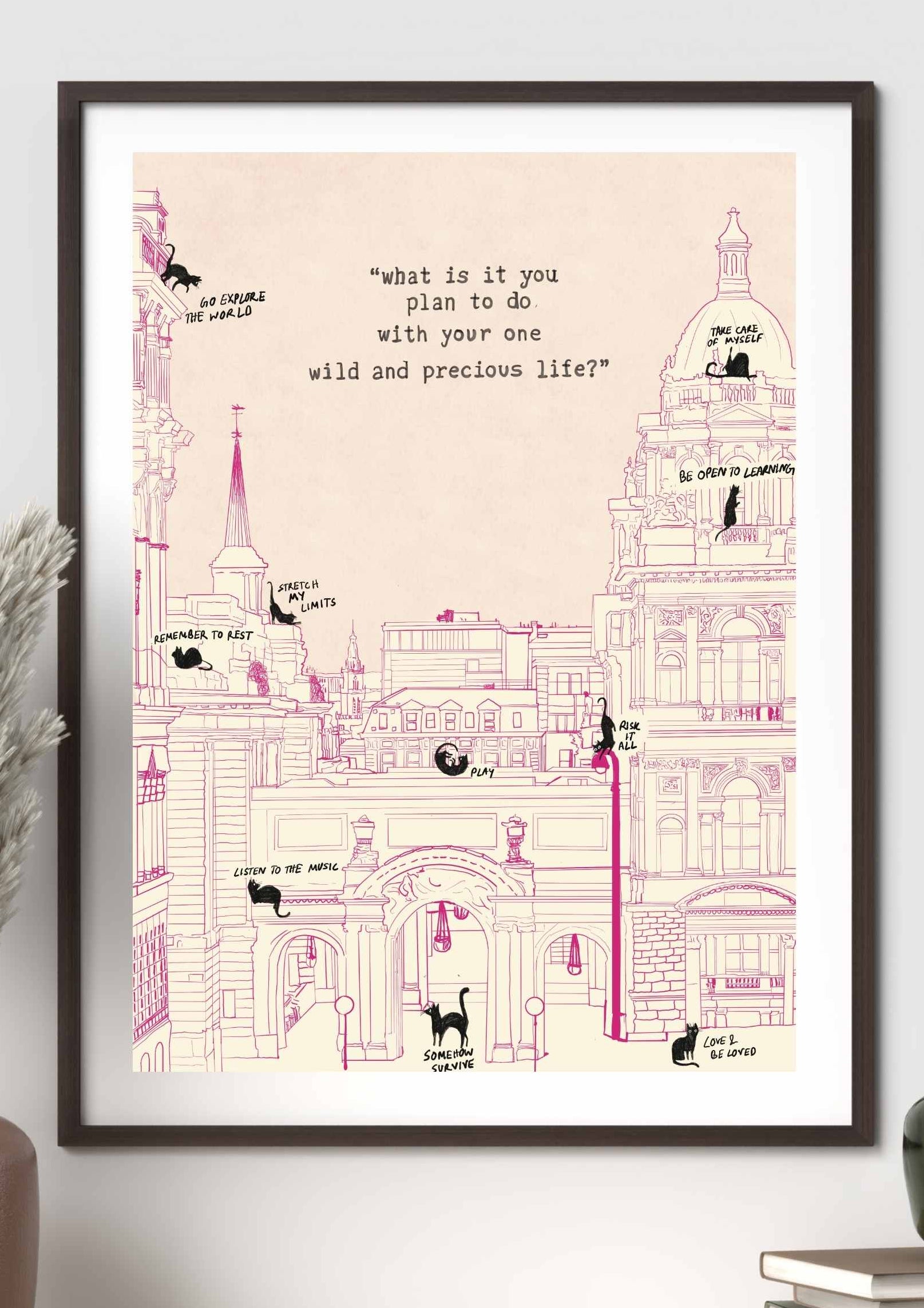 Black Cat in the City