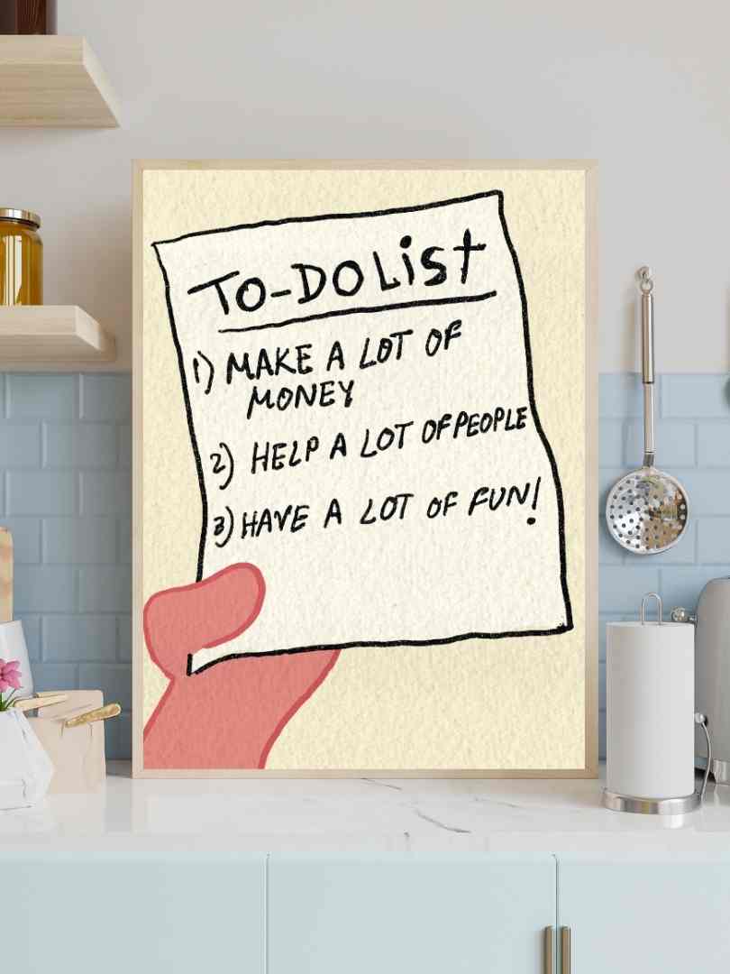 To Do Art Print