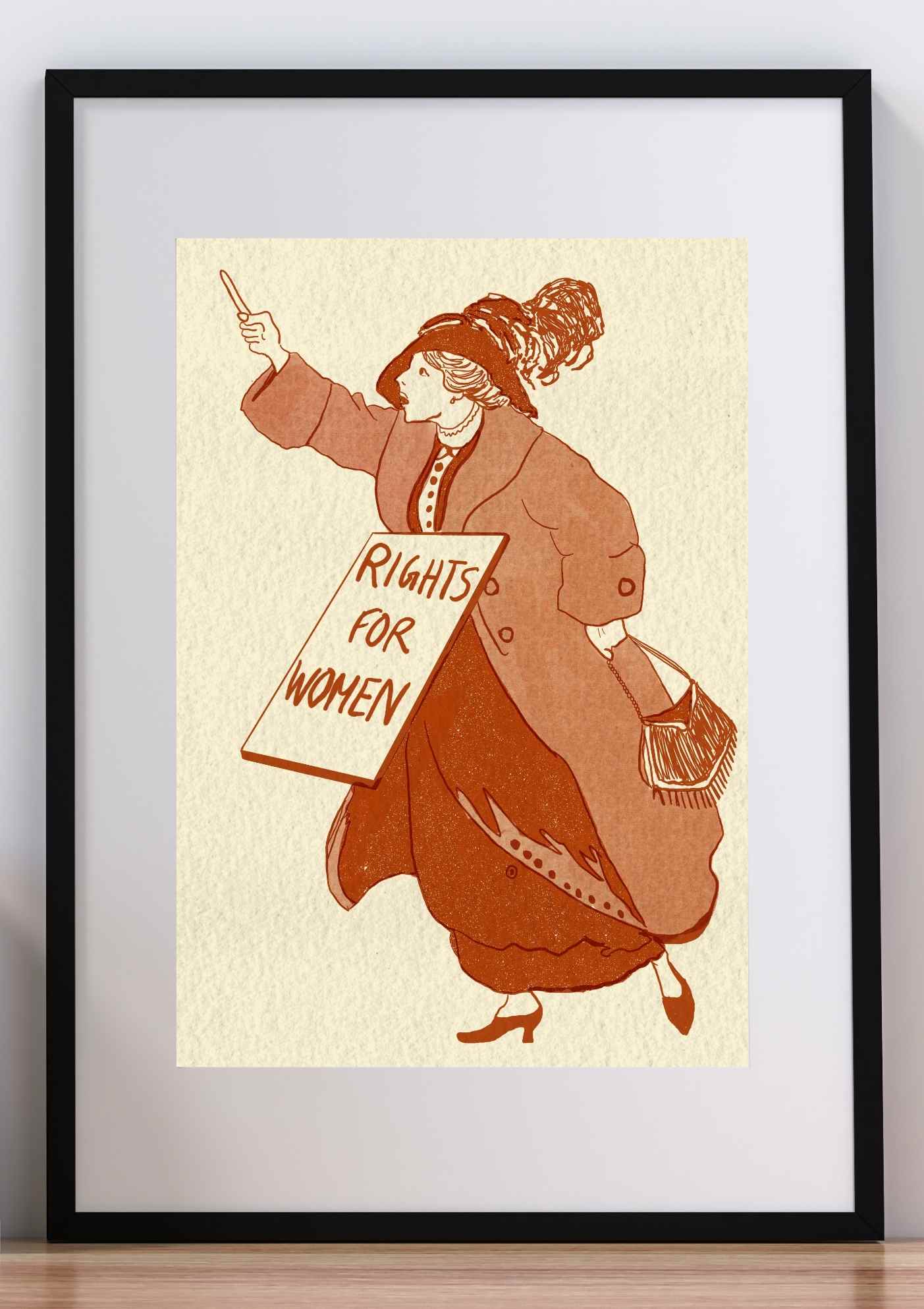 Rights for Women Art Print