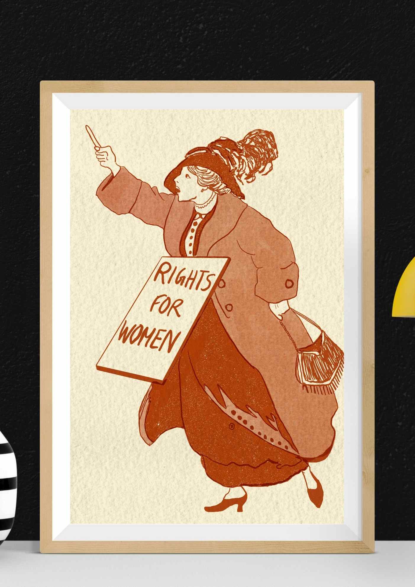 Rights for Women Art Print
